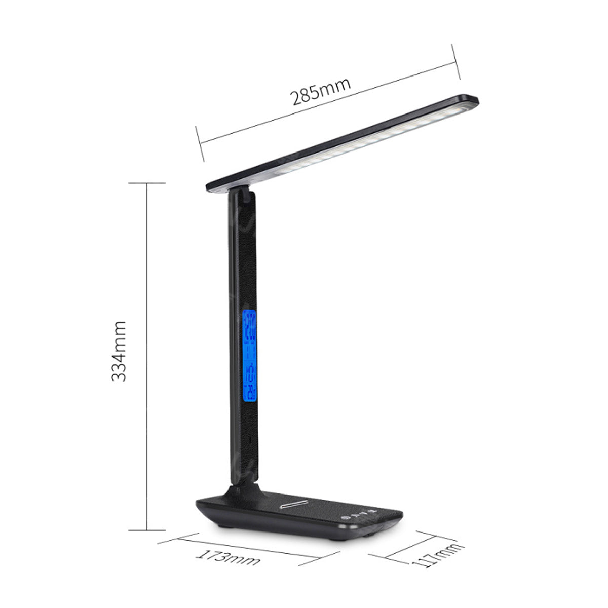 3 in 1 Lamp With Phone Charger, Clock And Thermostat