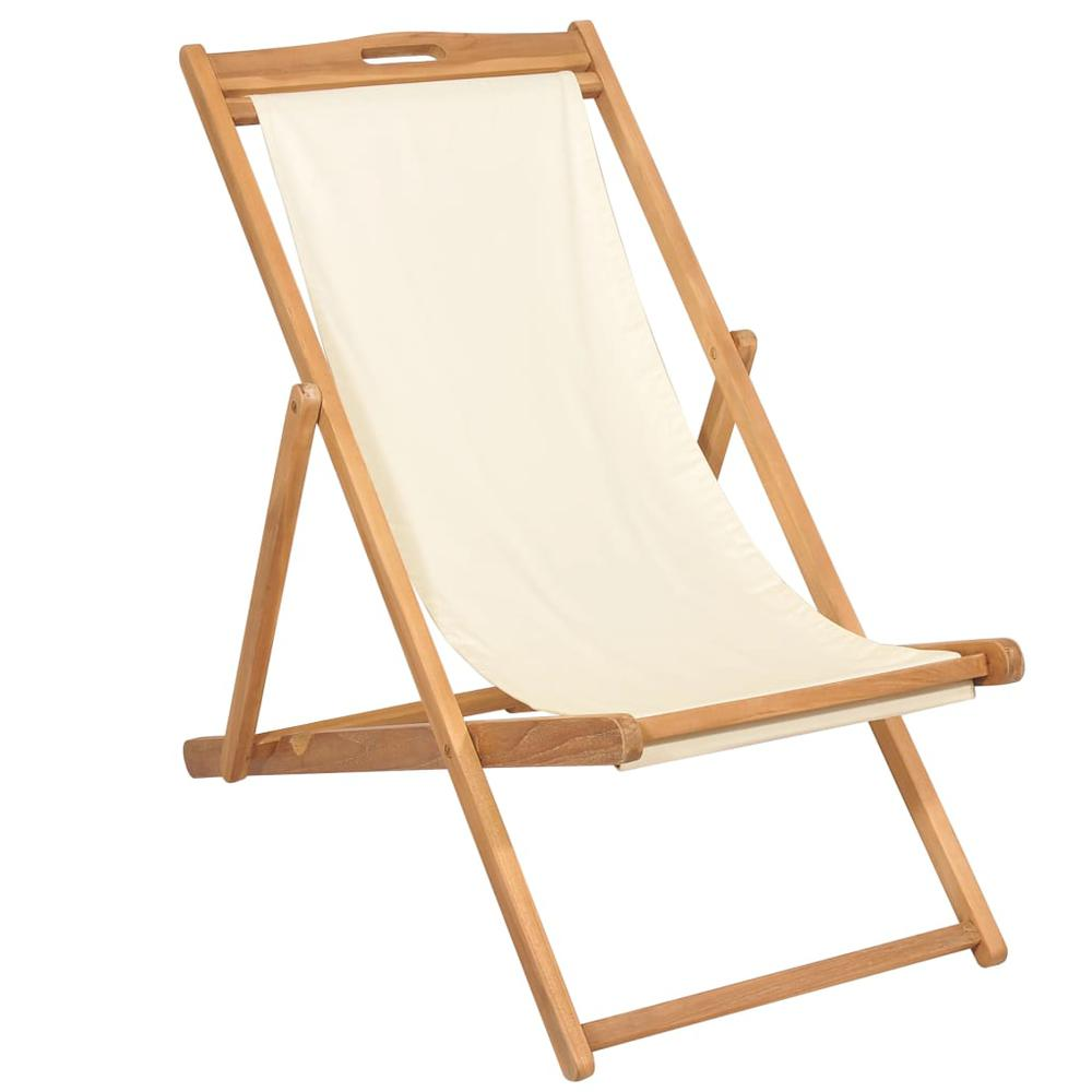 Deck Chair in Cream