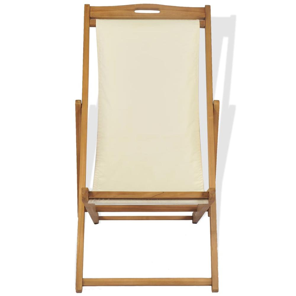 Deck Chair in Cream