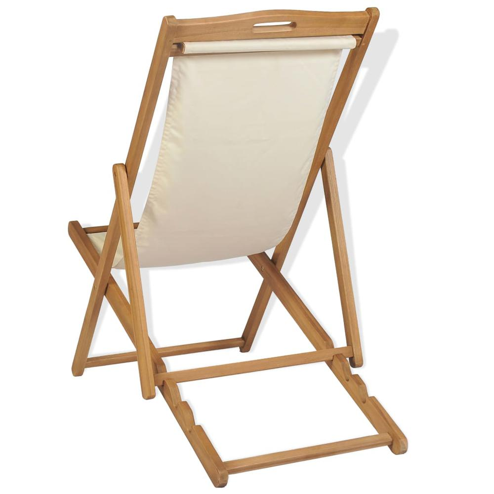 Deck Chair in Cream