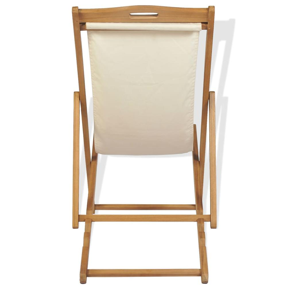 Deck Chair in Cream