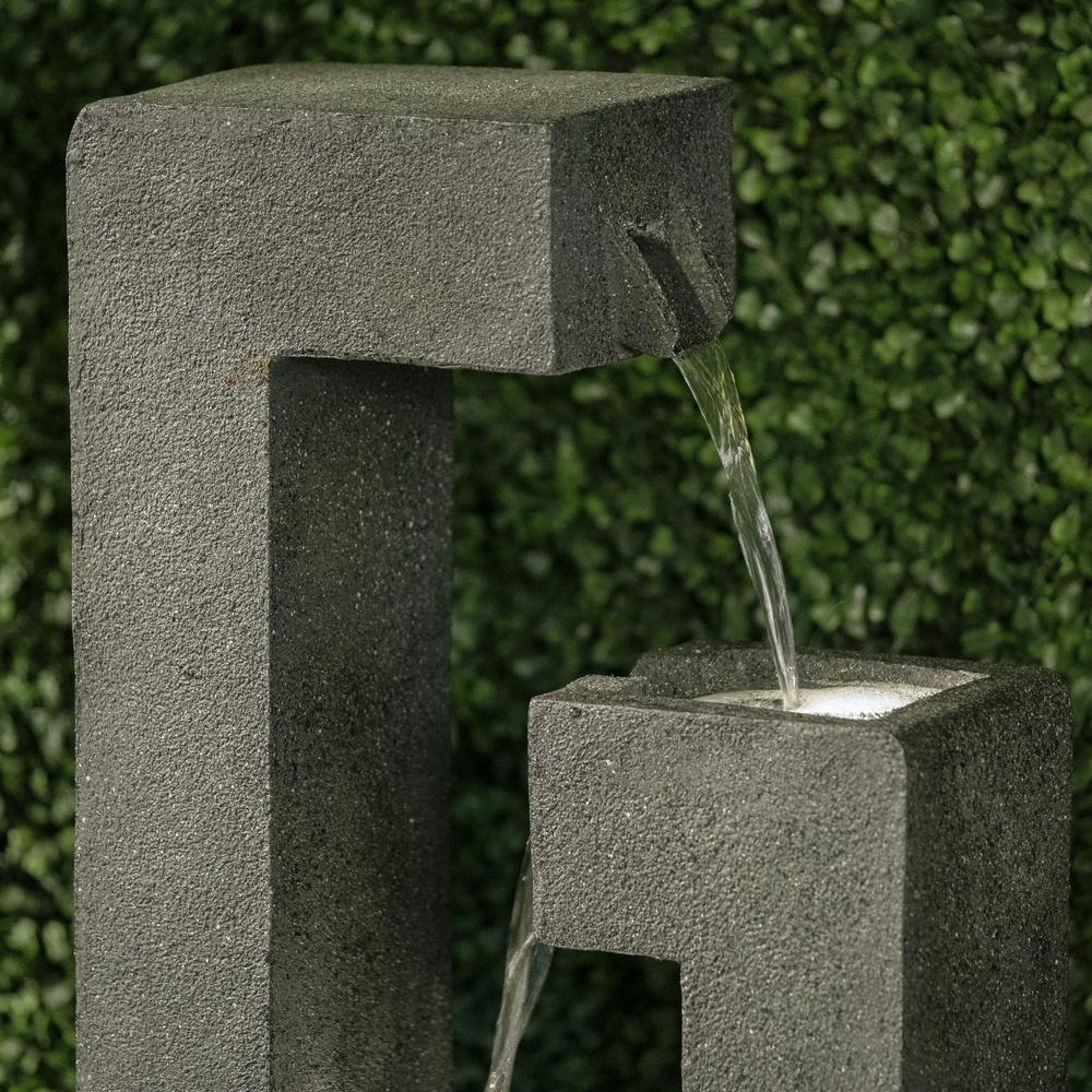 Power Resin Fountain w/ LED Light