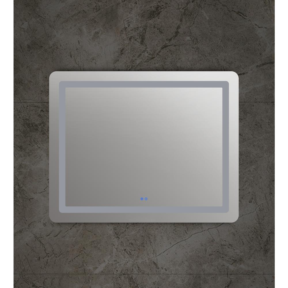 Embedded LED Mirror 6000K Daylight White 30" Wide