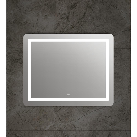 Embedded LED Mirror 6000K Daylight White 30" Wide