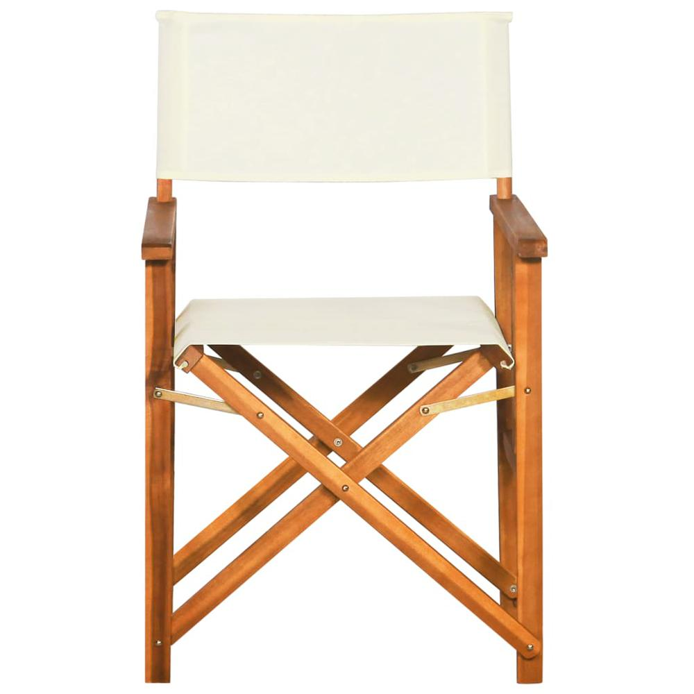 Director's Chairs 2 pcs Solid Acacia Wood