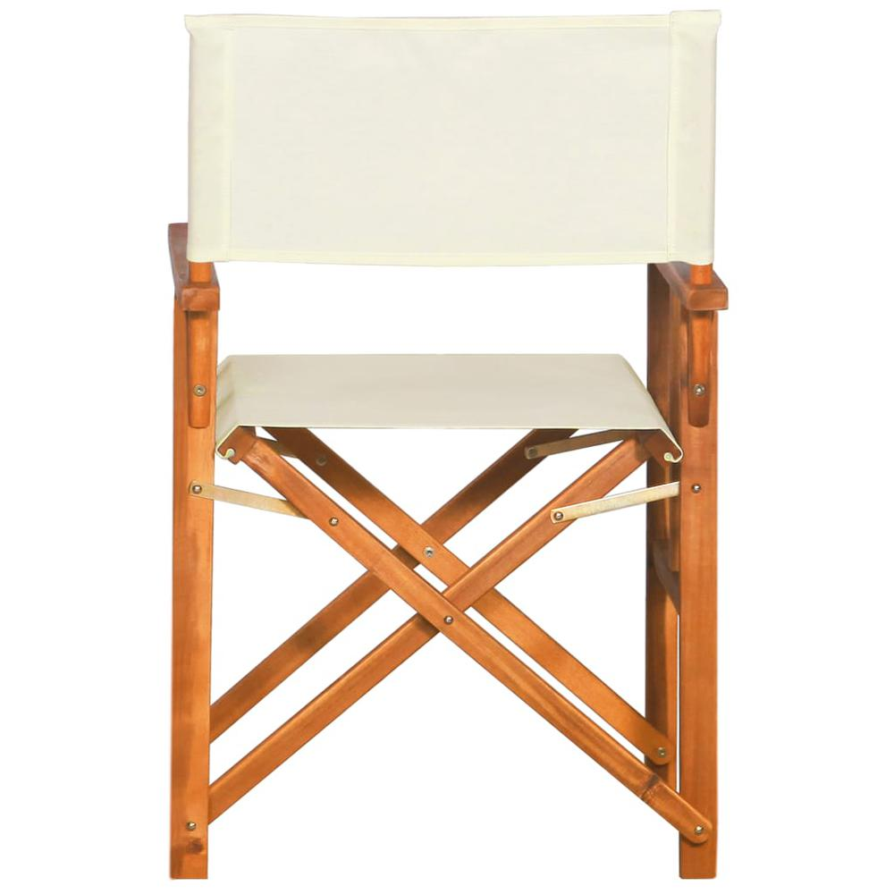 Director's Chairs 2 pcs Solid Acacia Wood