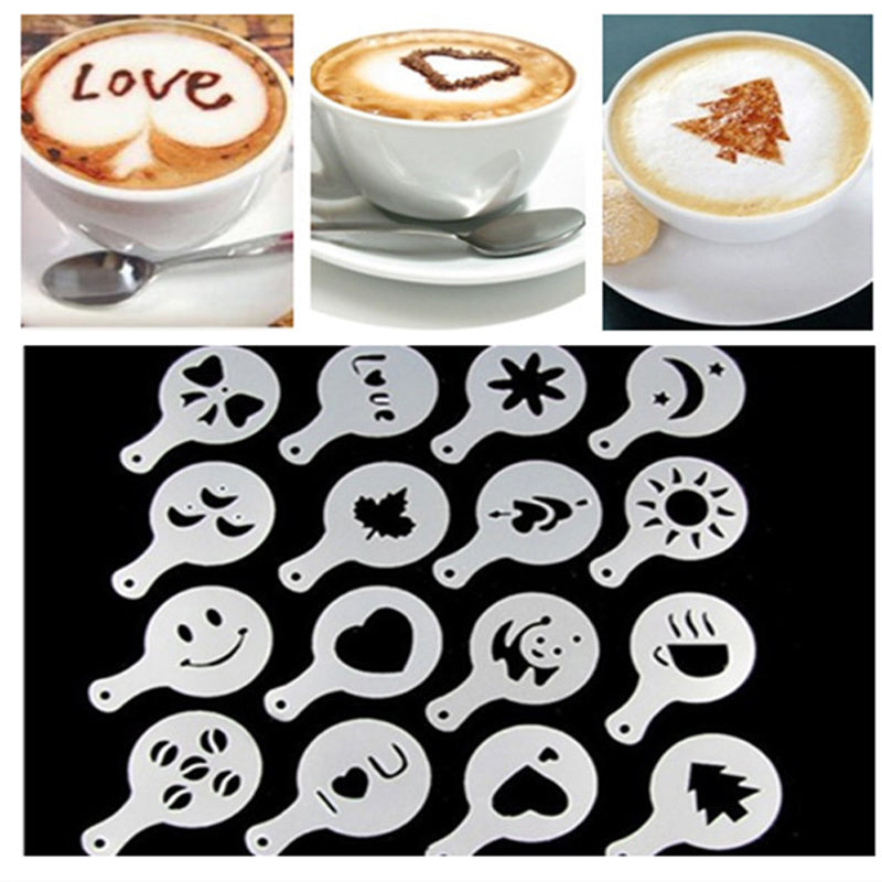 Latte Lover's Coffee Design Topper Tool