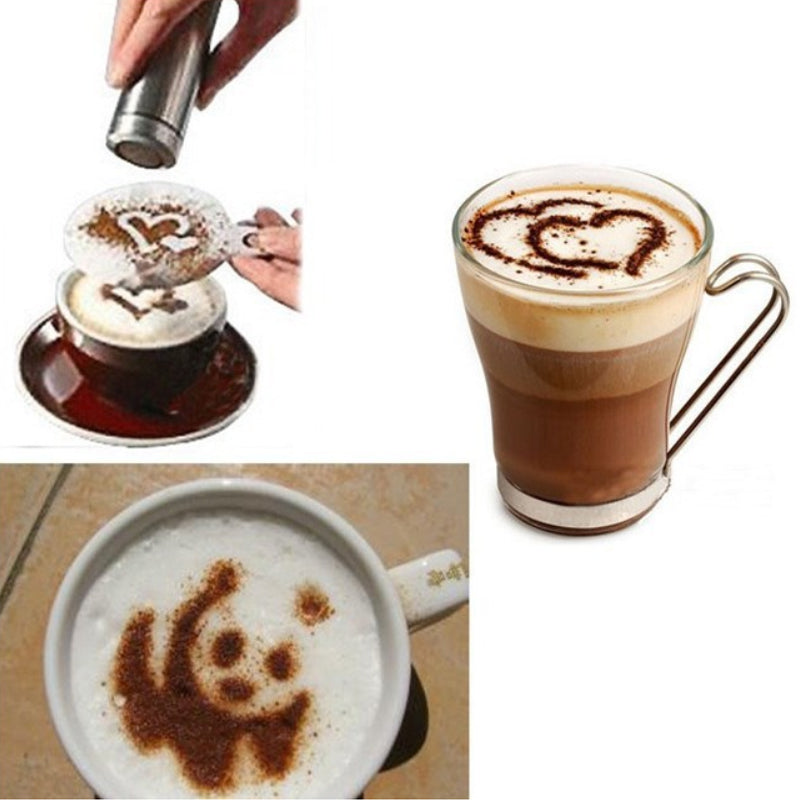 Latte Lover's Coffee Design Topper Tool