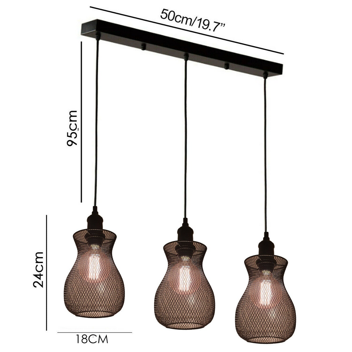 Industrial Modern Vintage Ceiling Pendant Lights